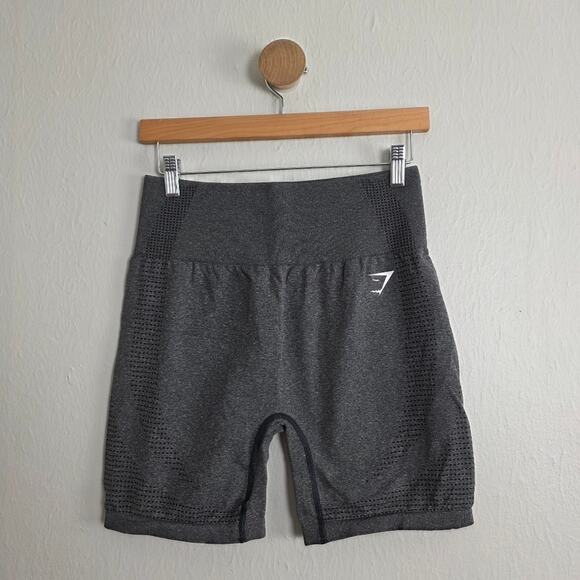Gymshark Pants - Gymshark Vital Seamless High Waisted Biker Shorts Dark Gray NWOT Size XL